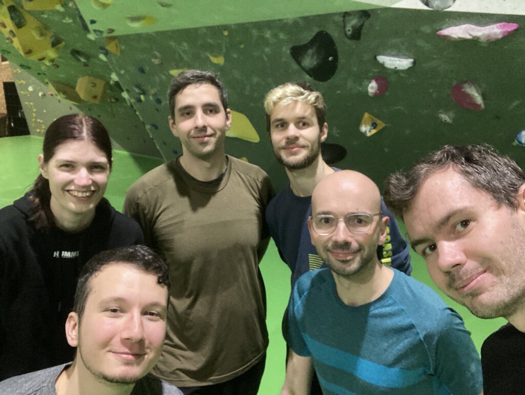 Bouldern statt Floorball - Treffen im Cliffhanger in Berlin Spandau